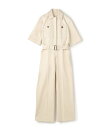 cotton satin jumpsuit